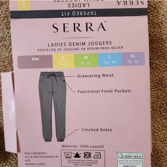 Serra light weight denim joggers - Picture 8 of 8